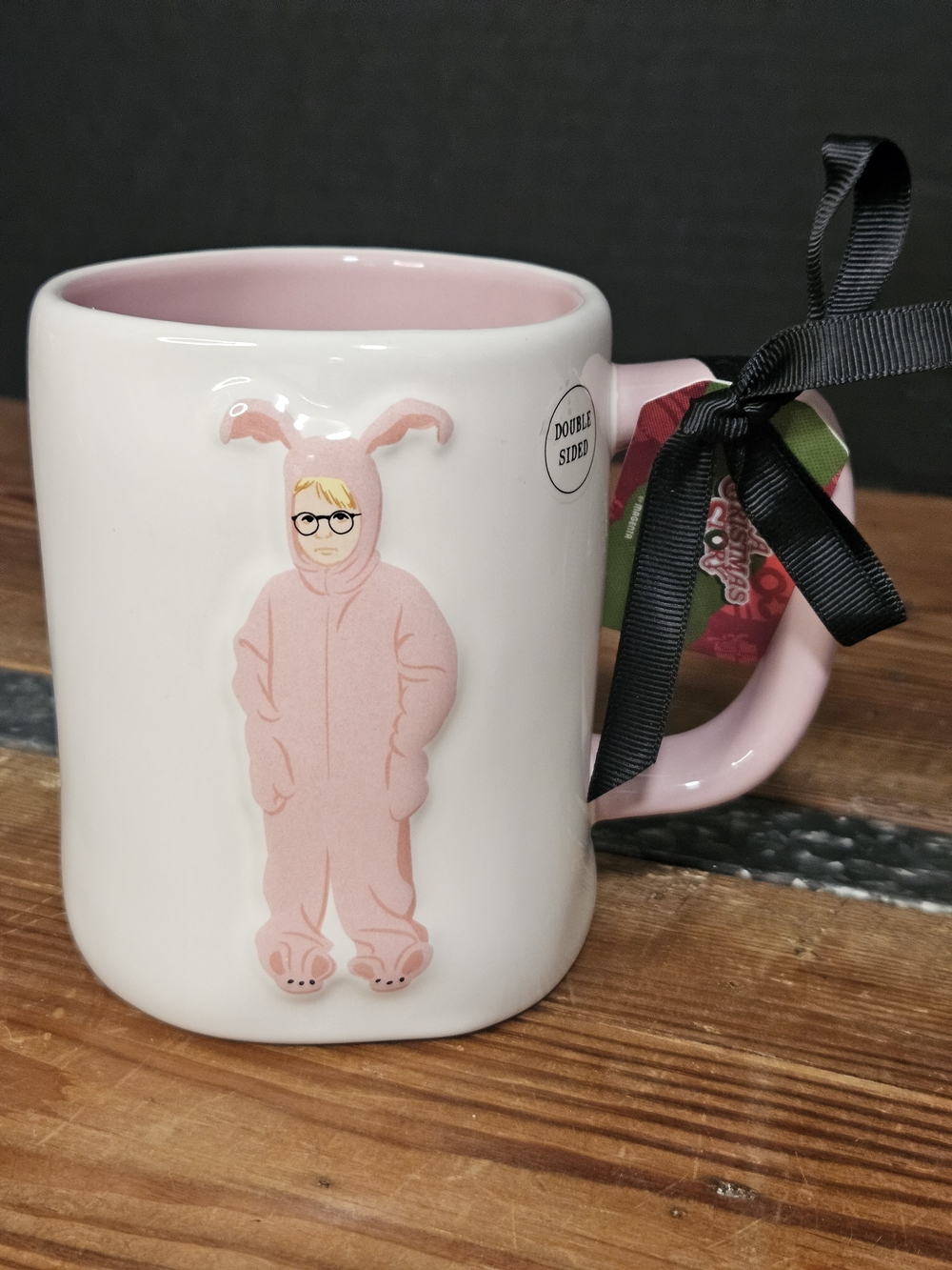 Rae Dunn Pink Bunny Costume Ceramic Mug - Brand Unspecified